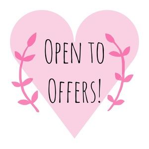 open to offers on all items!